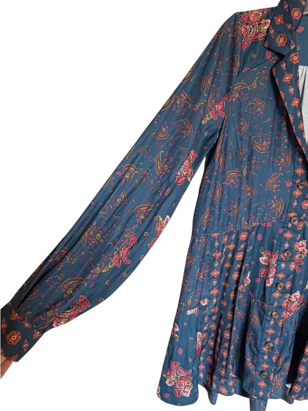 Free People Sylvia A-Line Baby Doll Dress Boho Small - Picture 4 of 8